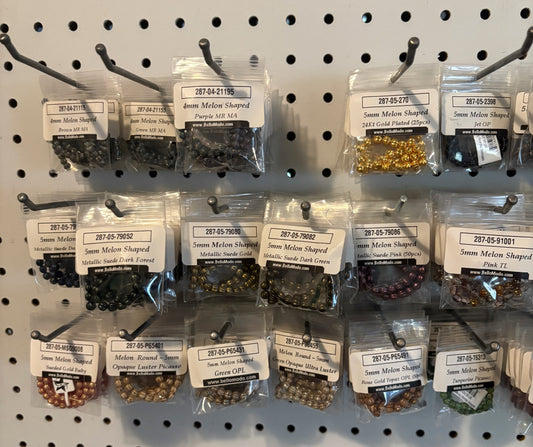 4mm & 5mm Melon Rounds (bulk lot)