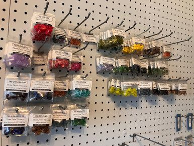 Three Petal Flowers (bulk lot)