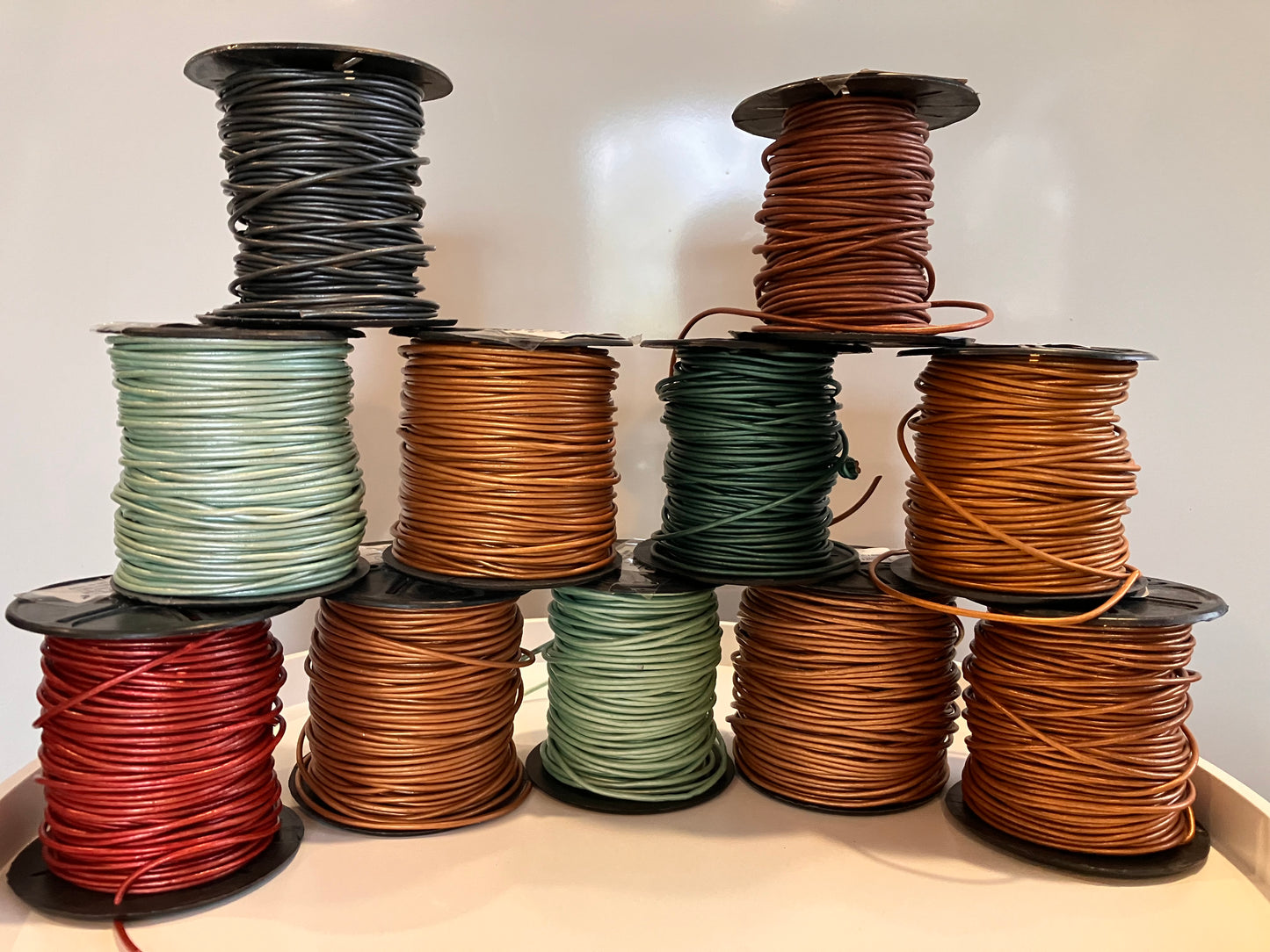 2mm Round Leather Cord (bulk lot)