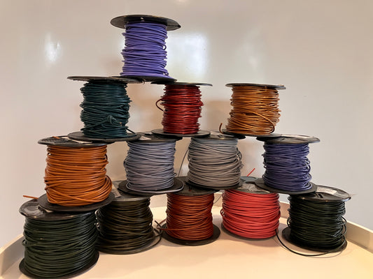 1.5mm Round Leather Cord (bulk lot)