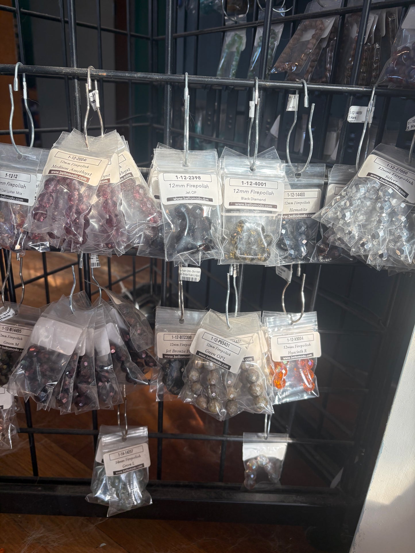 10mm, 12mm & 14mm Firepolish Beads (bulk lot)