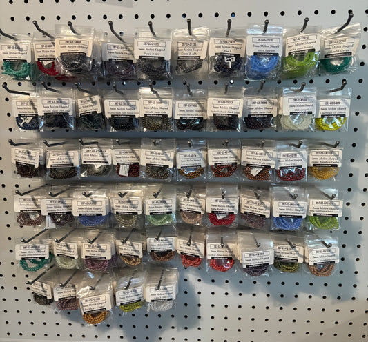 3mm Melon Rounds (bulk lot)