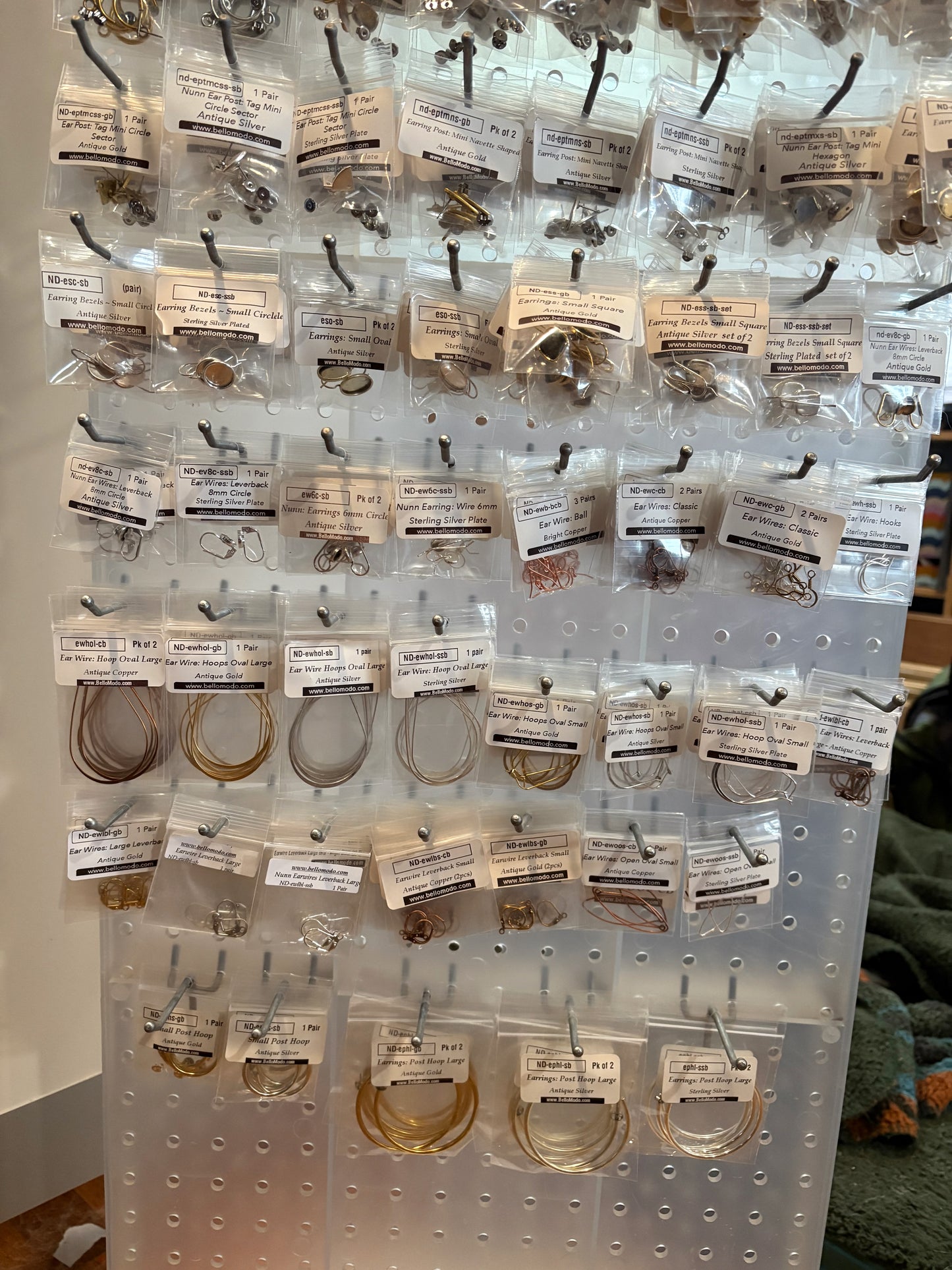 Nunn Design Ear Wires & Posts (bulk lot)